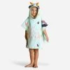 Bade-Poncho Baby Baumwolle - Gazelle Mintgrün