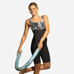 Badeanzug Jammer Aquagym Doli Boo Damen Schwarz