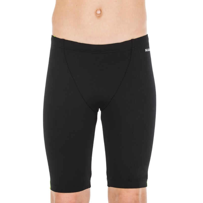 Badehose Jammer Fitib Jungen Blau/neongrün 2 Badehose Jammer Fitib Jungen Blau/neongrün – Bild 2