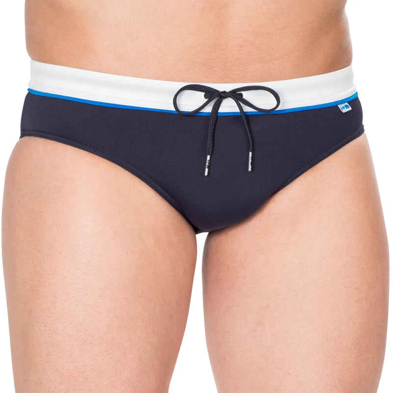 Badehose Slip 100 Pep Herren Blau/weiss 1 Badehose Slip 100 Pep Herren Blau/weiss