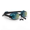 Schwimmbrille BFit Verspiegelt Blau/schwarz