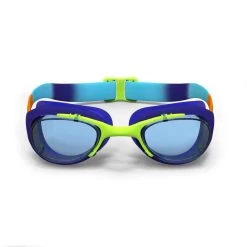 Schwimmbrille Grösse S Klar - XBase Dye Blau/orange