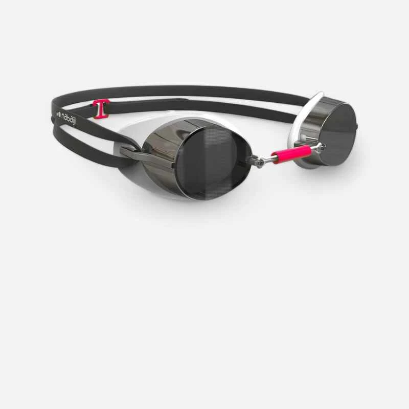 Set Schwedenbrille Verspiegelt - Schwarz/rot 1 Set Schwedenbrille Verspiegelt - Schwarz/rot